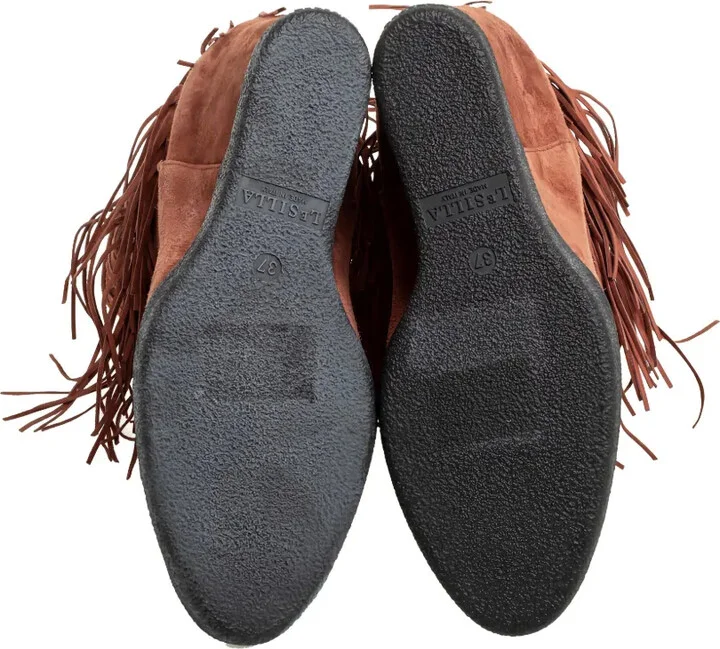 Fringed Woven Boots - Image 4