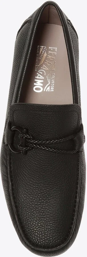 Front 4 Calf Leather Loafers - Image 3