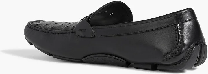 Front 4 embellished leather loafers - Image 3
