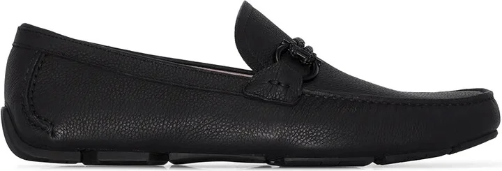 Front 4 leather loafers
