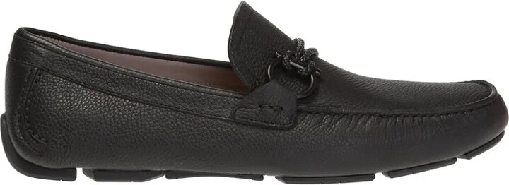 ‘Front 4’ Moccasins, , - Black