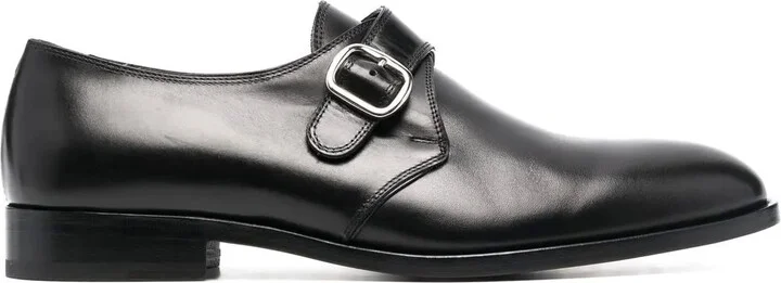 Front-Buckle Monk Shoes