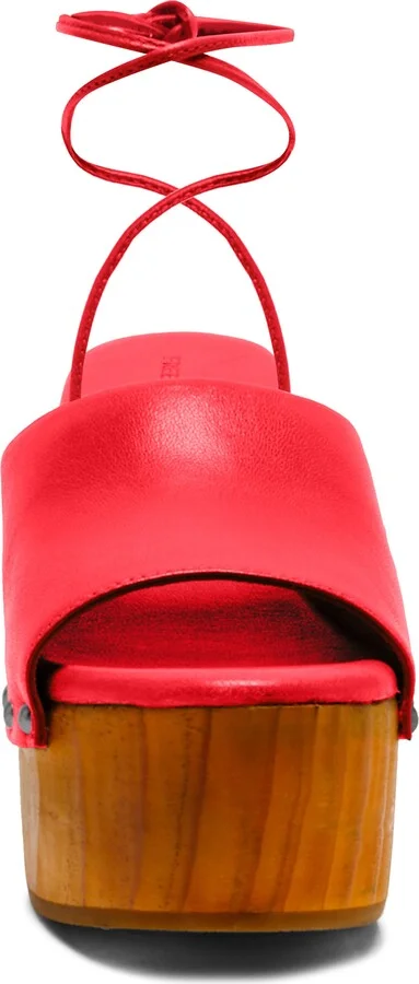 Front Row Ankle Wrap Platform Sandal - Image 4