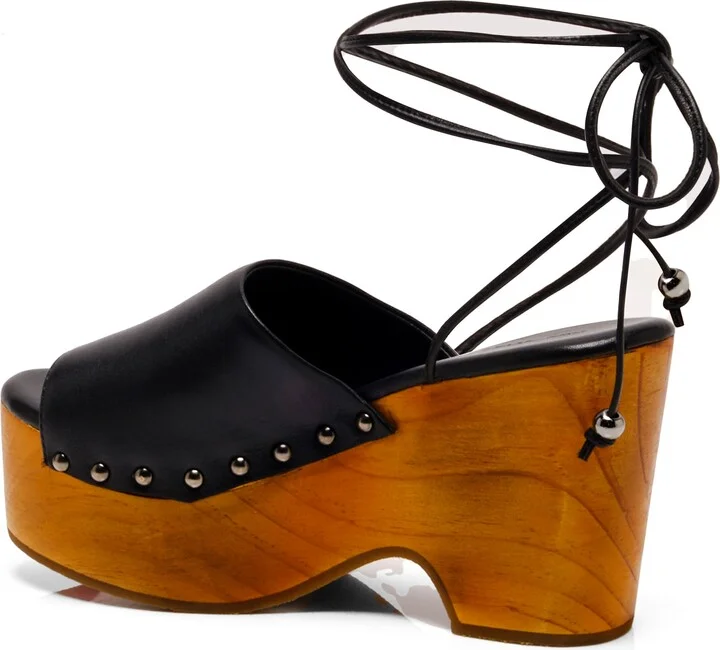 Front Row Ankle Wrap Platform Sandal - Image 7