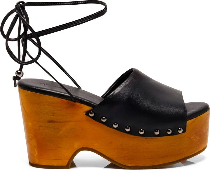 Front Row Ankle Wrap Platform Sandal - Image 8