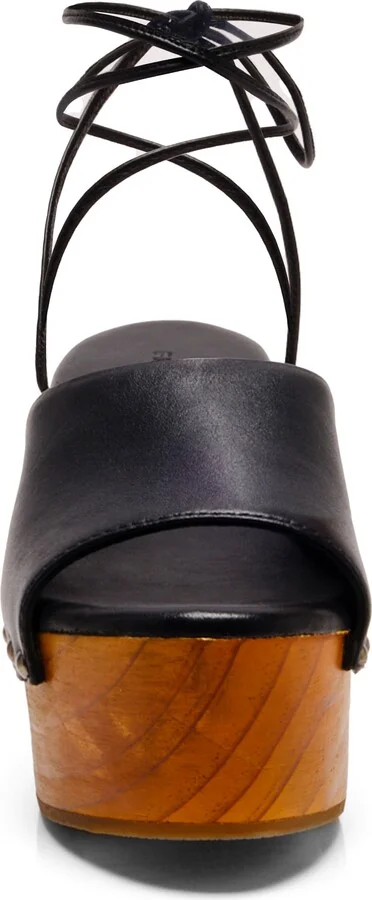 Front Row Ankle Wrap Platform Sandal - Image 9
