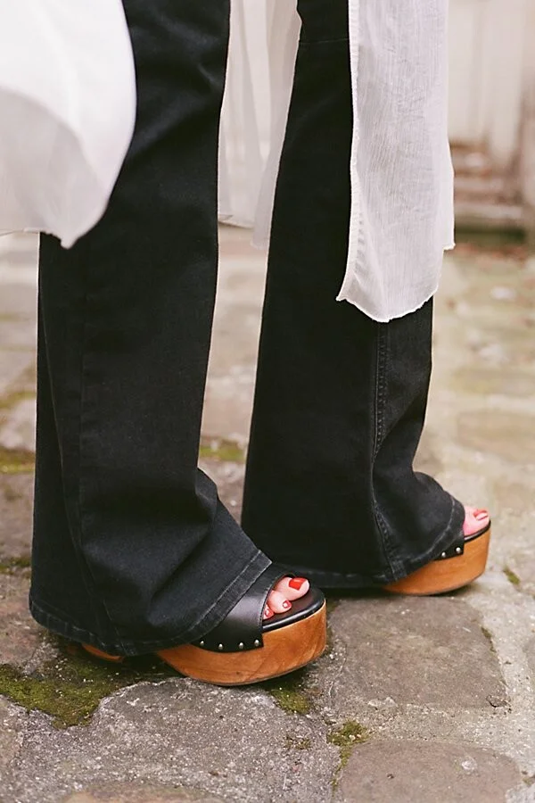 Front Row Wrap Clogs - Image 3
