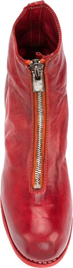 Front Zip Ankle Boots - Image 4
