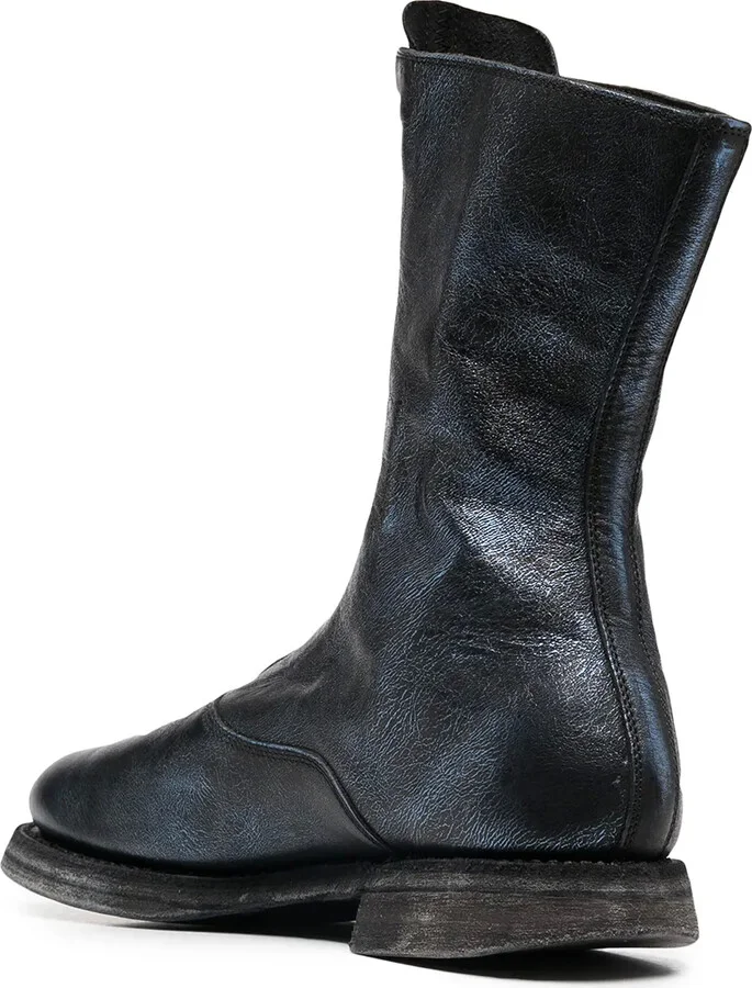 Front-Zip Ankle Boots - Image 3