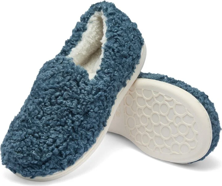 Fruit of the Loom Women's Berber Loafer Slipper
