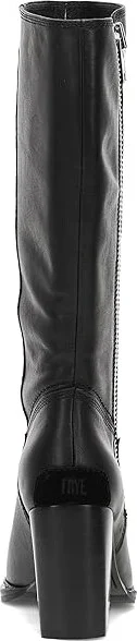 Frye Alex Heavy Zip Women's Boots Black : 10 B - Medium, Leather - Image 4