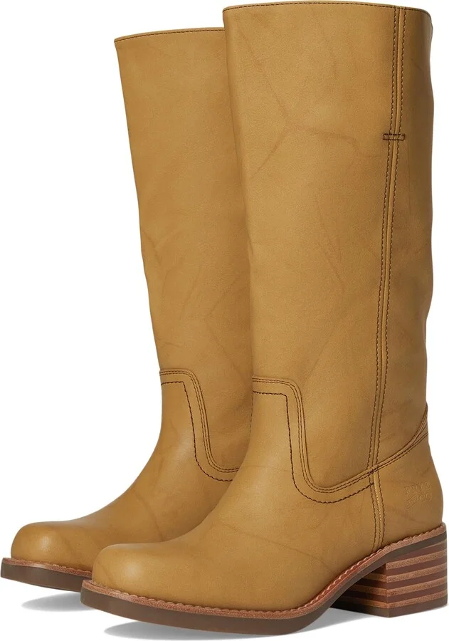 FRYE AND CO. Women's Miranda 14 Wide Calf Banana 9.5 Medium