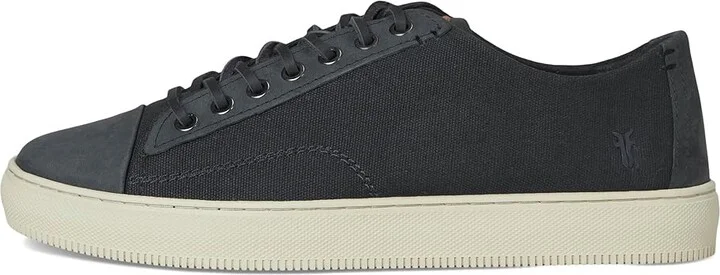 Frye Astor Cap Toe Low Lace Men's Shoes Indigo : 8 D - Medium, Canvas/Leather - Image 6
