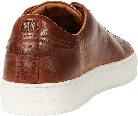 Frye Astor Low Lace Men's Lace up casual Shoes Caramel Antique Pull Up : 8 D - Medium, Leather - Image 4