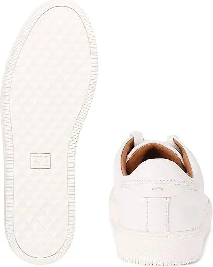 Frye Astor Low Lace Men's Lace up casual Shoes White Tumbled Cow : 8 D - Medium, Leather - Image 4