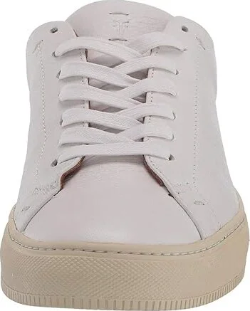 Frye Astor Low Lace Men's Lace up casual Shoes White Tumbled Cow : 8 D - Medium, Leather - Image 6