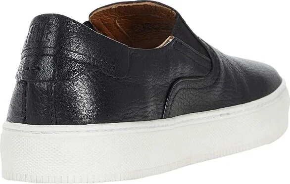 Frye Astor Slip-On Men's Shoes Black Crust Veg Tan Tumbled : 9.5 D - Medium, Leather - Image 4