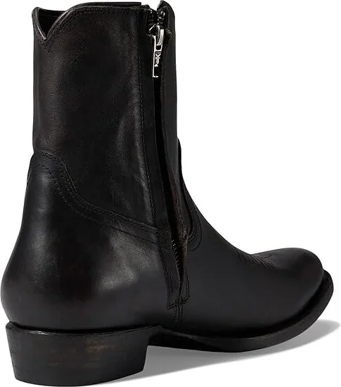 Frye Austin Inside Zip Men's Boots Black 2 : 9 D - Medium, Leather - Image 4