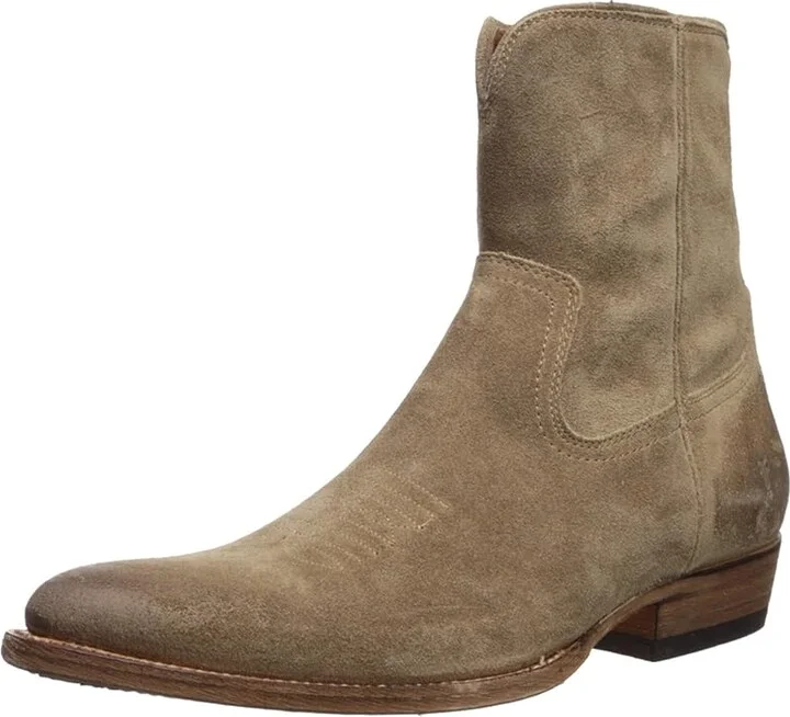Frye Austin Inside Zip Men's Boots Dark Ash Oiled Suede : 9.5 D - Medium - Image 2