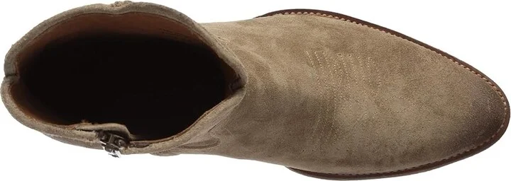 Frye Austin Inside Zip Men's Boots Dark Ash Oiled Suede : 9.5 D - Medium - Image 3