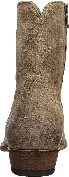 Frye Austin Inside Zip Men's Boots Dark Ash Oiled Suede : 9.5 D - Medium - Image 5