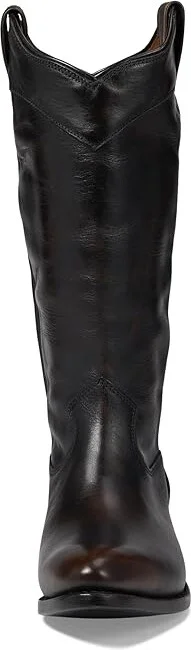 Frye Billy Daisy Pull On Women's Boots Black : 6.5 B - Medium, Leather - Image 2