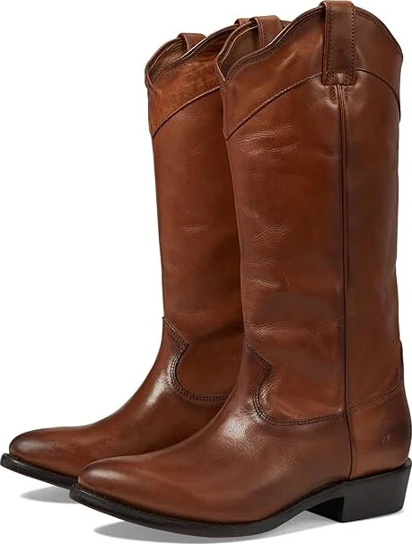 Frye Billy Daisy Pull On Women's Boots Caramel : 8.5 B - Medium, Leather