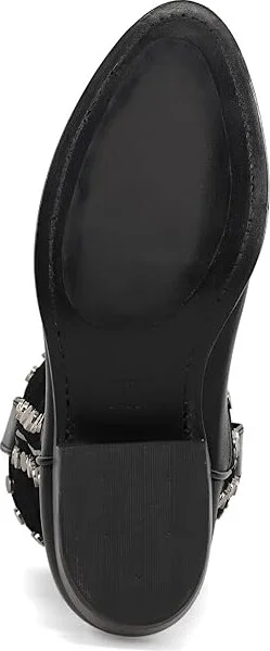 Frye Billy Pull-On Stud Women's Boots Black : 10 B - Medium, Leather - Image 3