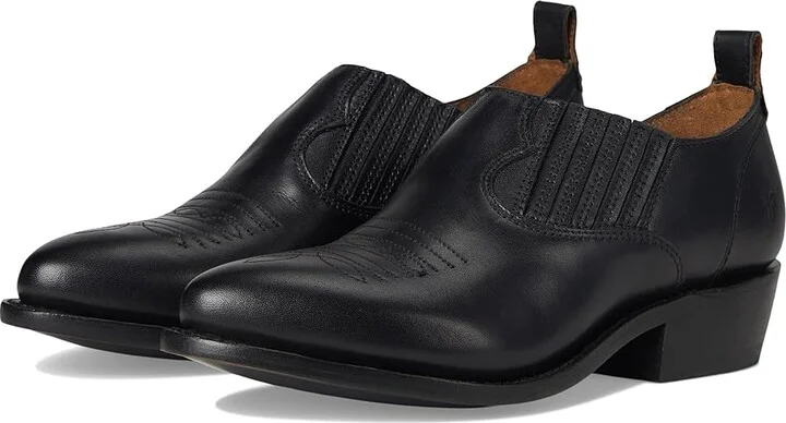 Frye Billy Shootie Women's Slip on Shoes Black : 7.5 B - Medium, Leather