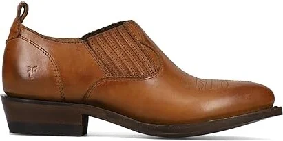 Frye Billy Shootie Women's Slip on Shoes Caramel : 8 B - Medium, Leather - Image 7