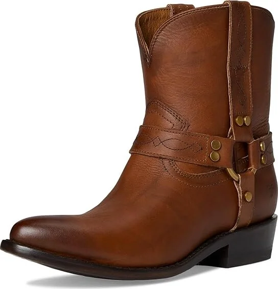 Frye Billy Short Harness Women's Boots Saddle : 9.5 B - Medium, Leather - Image 5