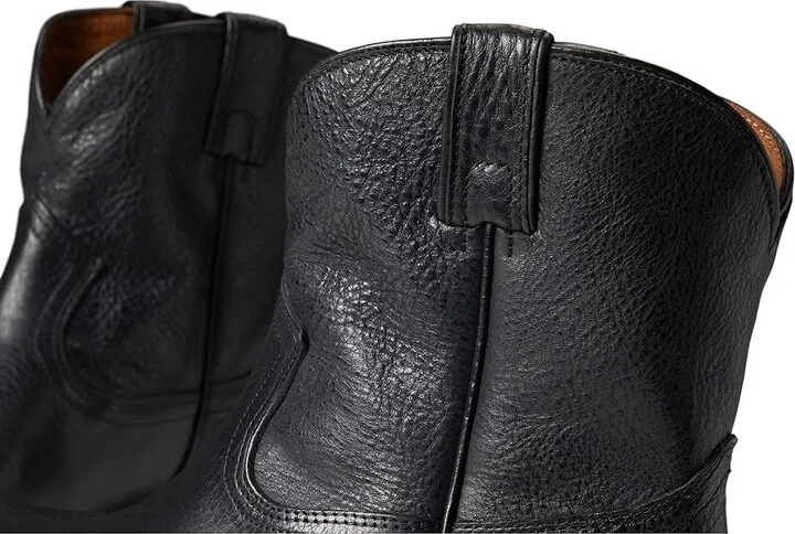 Frye Billy Short Women's Boots Black : 6 B - Medium, Leather - Image 5