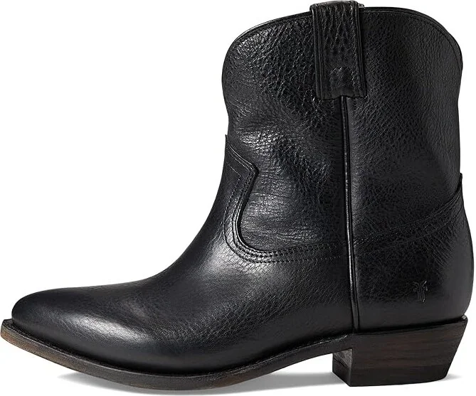 Frye Billy Short Women's Boots Black : 6 B - Medium, Leather - Image 6