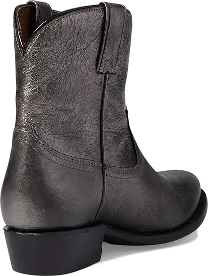Frye Billy Short Women's Boots Dark Pewter : 6.5 B - Medium, Leather - Image 4