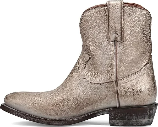 Frye Billy Short Women's Boots Light Gold : 10 B - Medium, Leather - Image 6