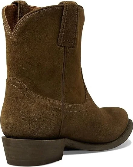 Frye Billy Short Women's Boots Moss : 8.5 B - Medium, Leather - Image 4