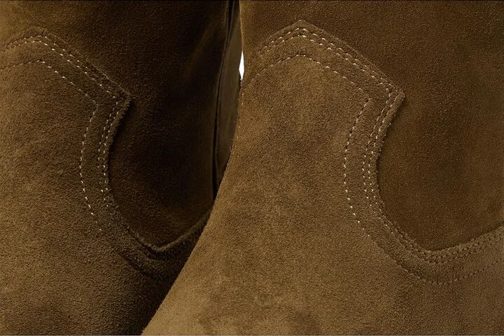 Frye Billy Short Women's Boots Moss : 8.5 B - Medium, Leather - Image 5
