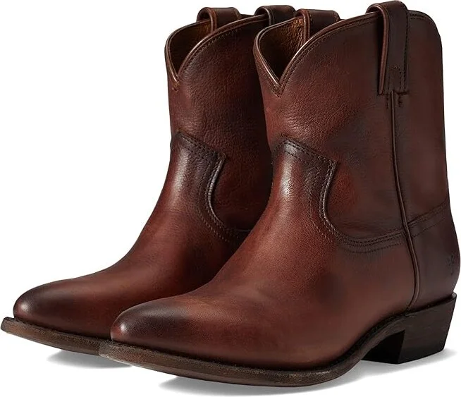 Frye Billy Short Women's Boots Redwood : 6.5 B - Medium, Leather