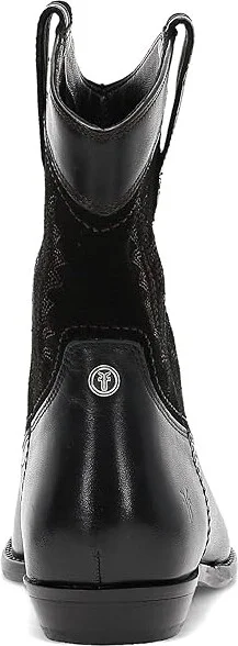 Frye Blair Western Deco Women's Boots Black : 8 B - Medium, Leather - Image 4