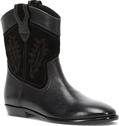 Frye Blair Western Deco Women's Boots Black : 8 B - Medium, Leather - Image 5