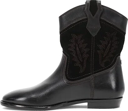 Frye Blair Western Deco Women's Boots Black : 8 B - Medium, Leather - Image 6