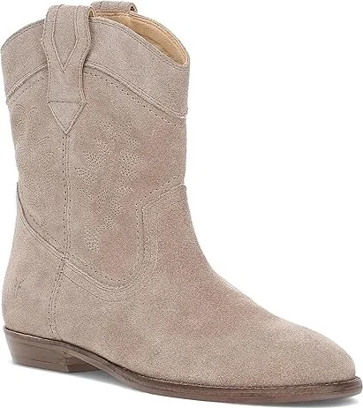 Frye Blair Western Deco Women's Boots Taupe : 7 B - Medium, Leather - Image 5