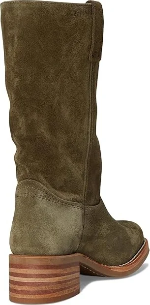 Frye Campus 12r Women's Boots Olive : 7 B - Medium, Leather - Image 4