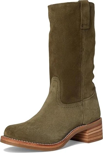Frye Campus 12r Women's Boots Olive : 7 B - Medium, Leather - Image 5