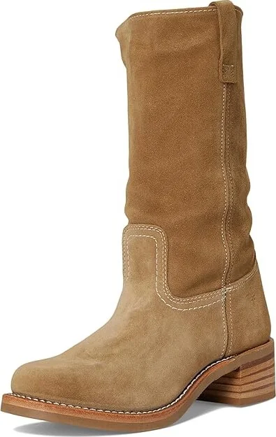 Frye Campus 12r Women's Boots Tan Buck : 6 B - Medium, Leather - Image 5