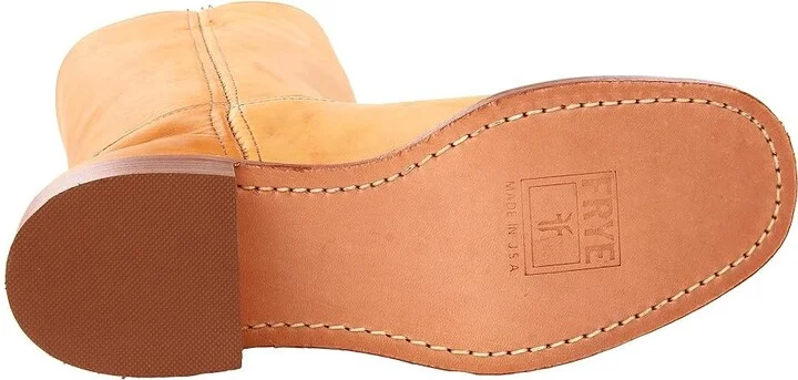 Frye Campus 14L Cowboy Women's Boots Banana Leather : 6 B - Medium - Image 4