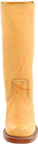 Frye Campus 14L Cowboy Women's Boots Banana Leather : 6 B - Medium - Image 6