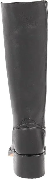 Frye Campus 14L Cowboy Women's Boots Black Leather : 6 B - Medium - Image 5