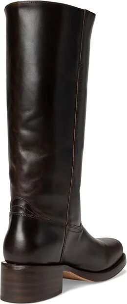 Frye Campus 14L Cowboy Women's Boots Bourbon : 8 B - Medium, Leather/Rubber - Image 4