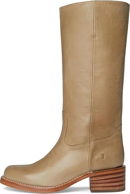 Frye Campus 14L Cowboy Women's Boots Eucalyptus : 10 B - Medium, Leather - Image 6